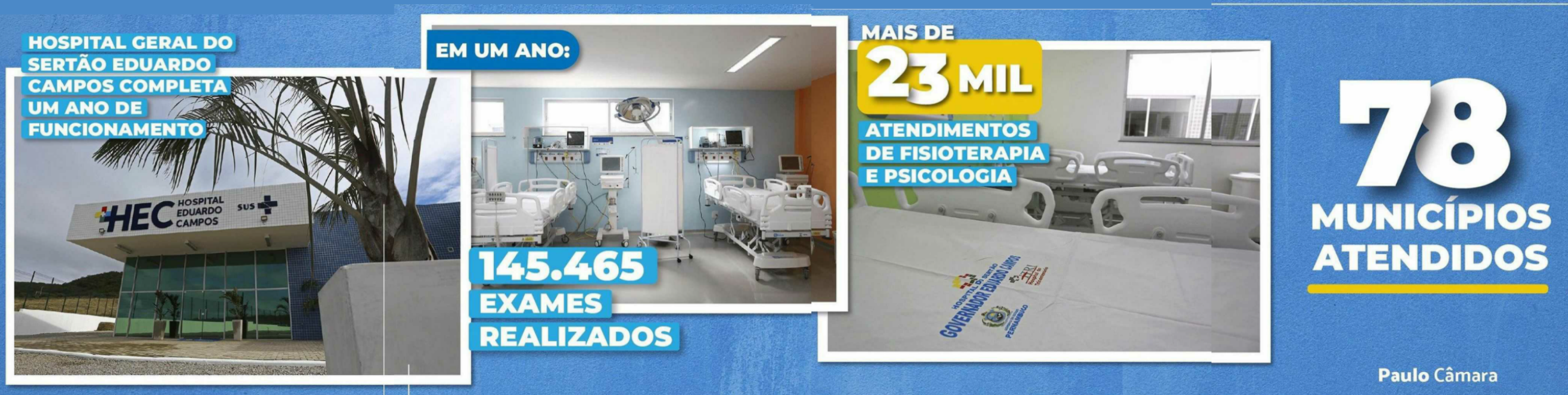 Hospital Eduardo Campos - 1 ano